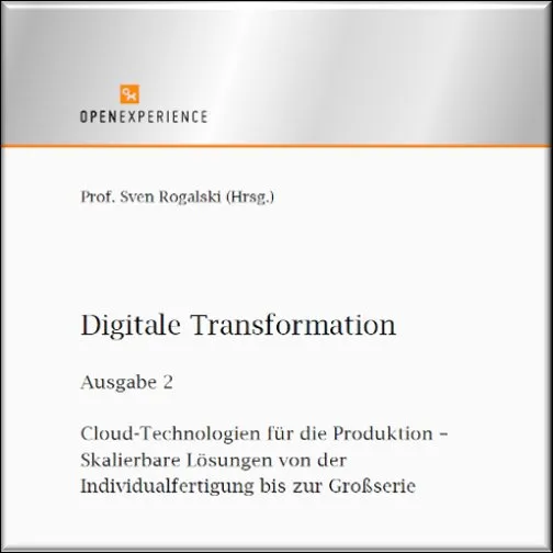Cover des Tagungsbands Digitale Transformation, Ausgabe 2: Cloud-Technologien für die Produktion