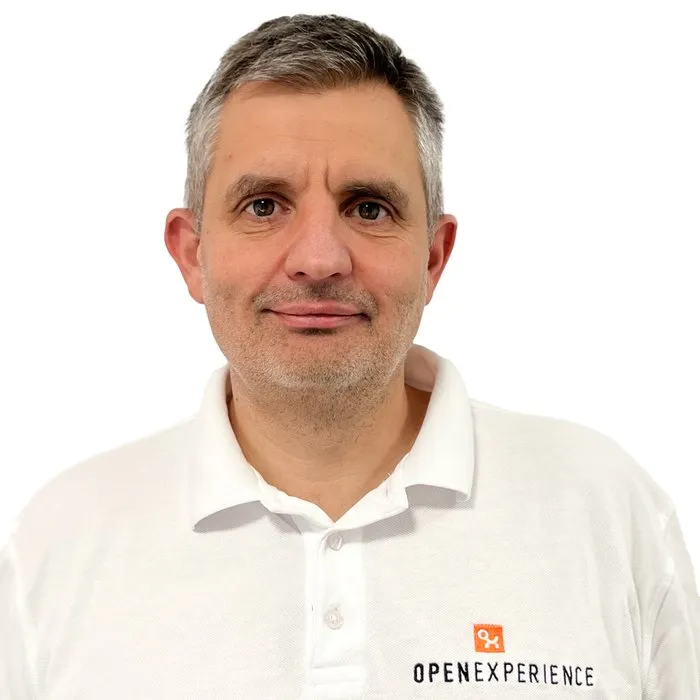 Porträt von Konstantin Krahtov, Geschäftsführer und Gründer von Open Experience